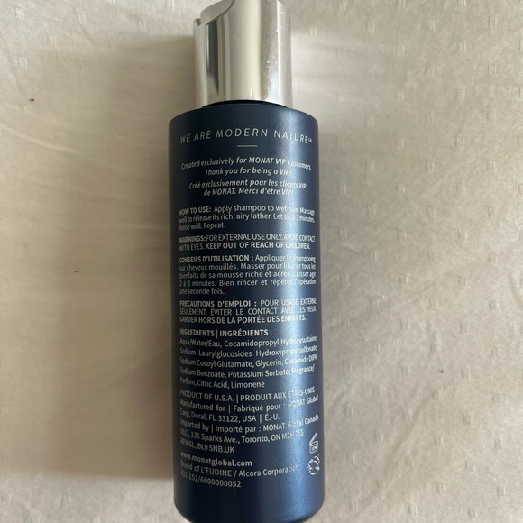 MONAT “Only for you”soothing shampoo - Picture 2 of 3